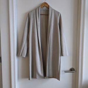 Zara Suede Texture Overcoat